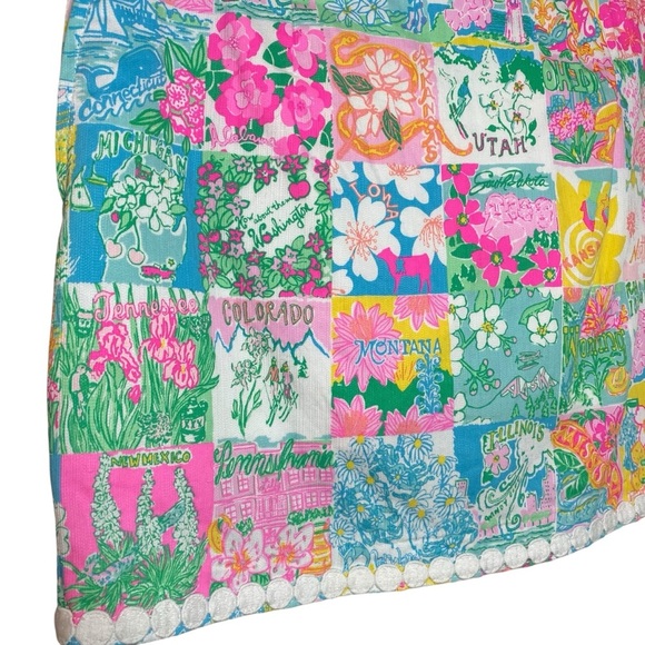 Lilly Pulitzer patty skort pop up Lilly state of mind mini skort-size 4 - Picture 10 of 11